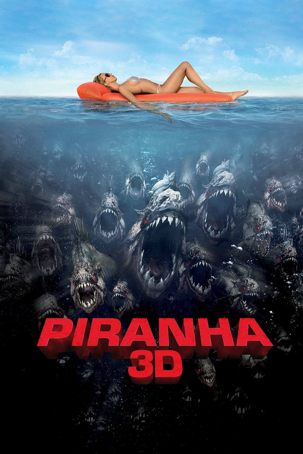 постер Пираньи 3D